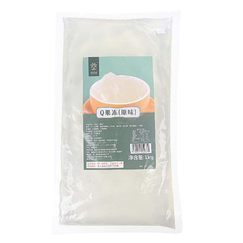 Konjac Jelly Supplier - Monoblock Grape Flavor 1kg Bag