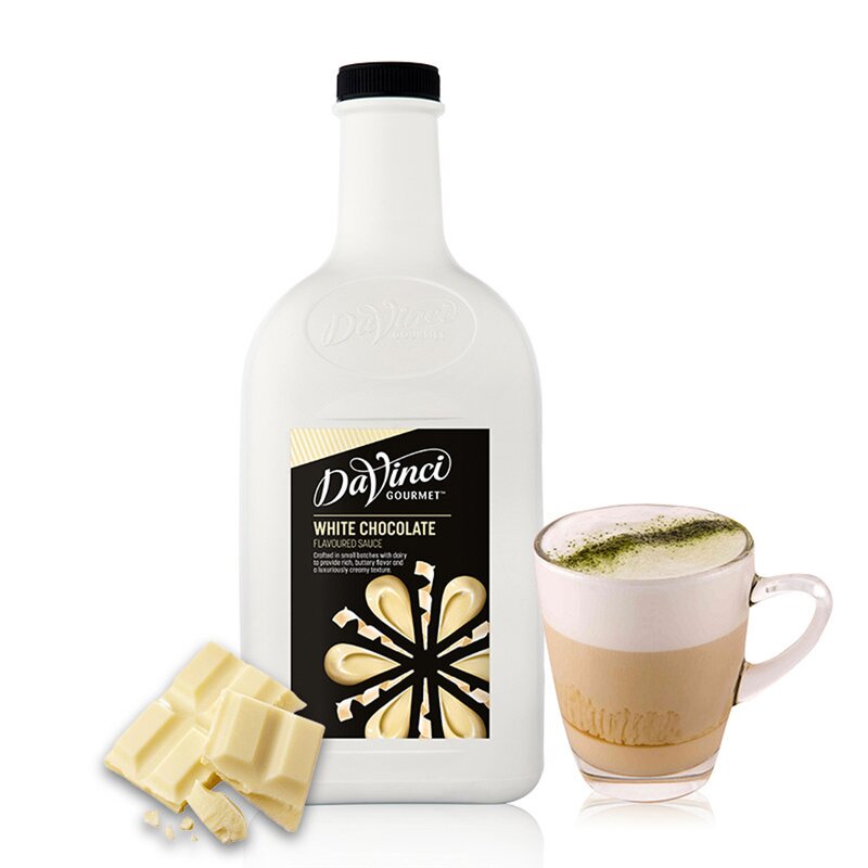 White Chocolate Sauce Manufacturer - Da Vinci Coffee Bubble Tea