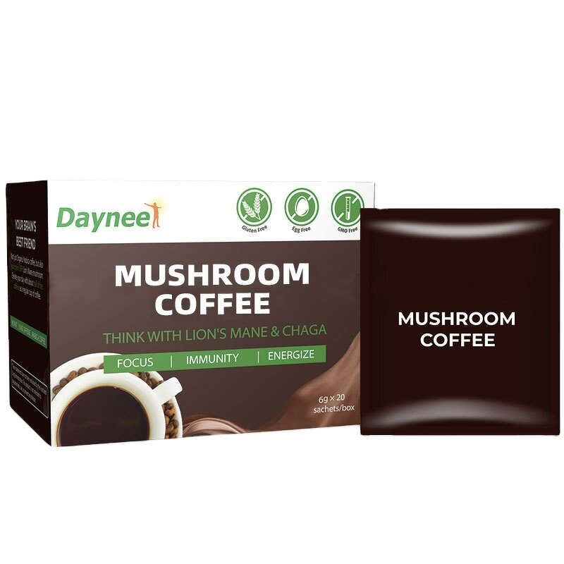 Mushroom Coffee Powder Supplier - Neutral Taste 100% Natural