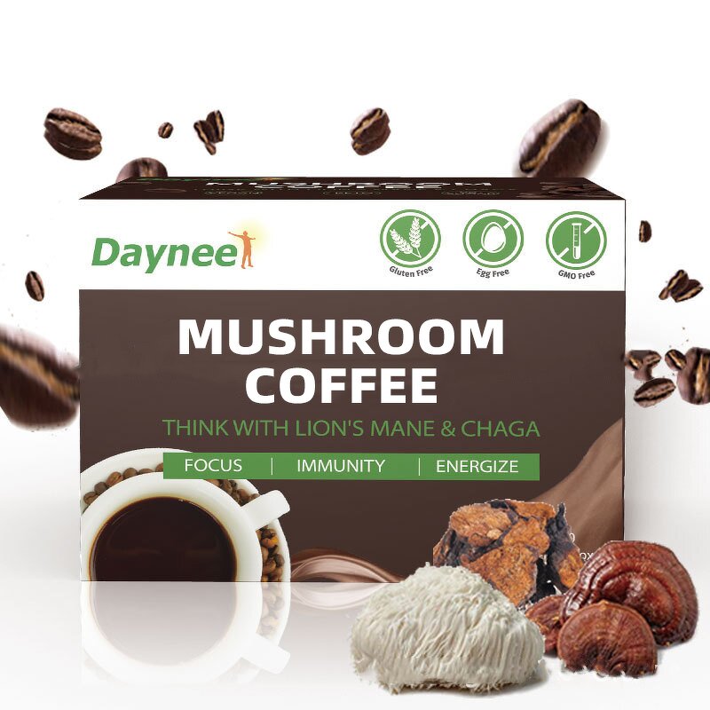 Mushroom Coffee Powder Supplier - Neutral Taste 100% Natural