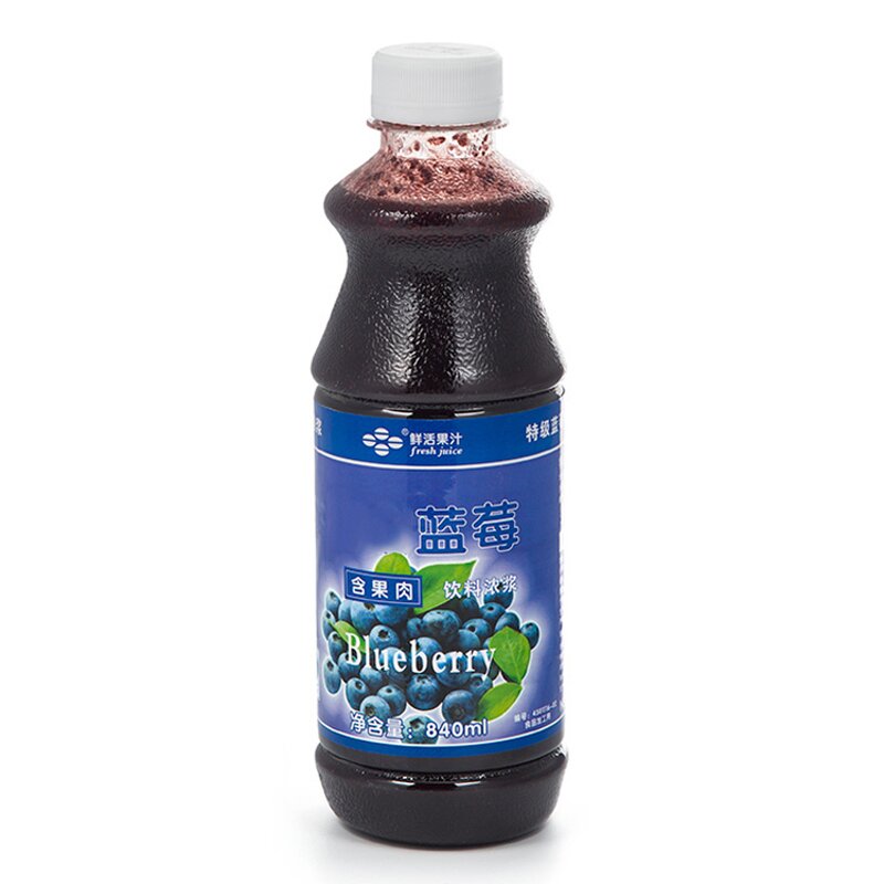 Blueberry Juice Manufacturer - Concentrated 840ml Bottle