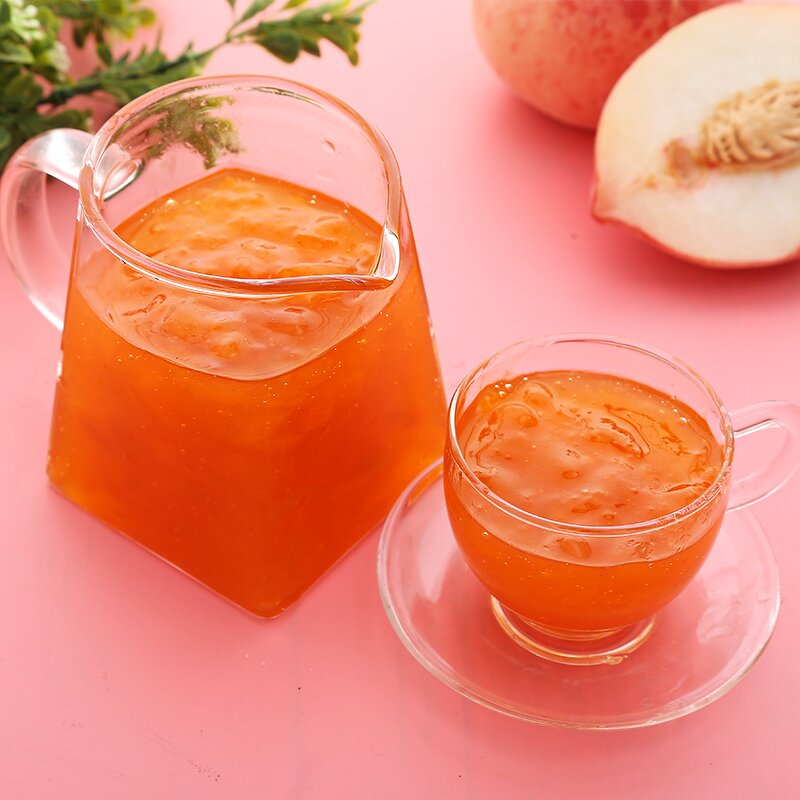 Peach Jam Supplier - Fresh Juice 3kg with Pulp