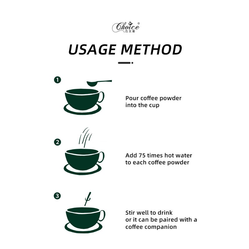 Coffee Powder Manufacturer - Choice Instant 227g Black