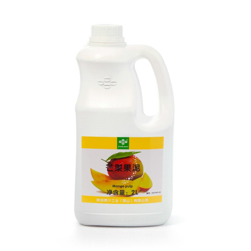 Mango Purees Supplier - 2L Bottle for Milk Tea Ingredients