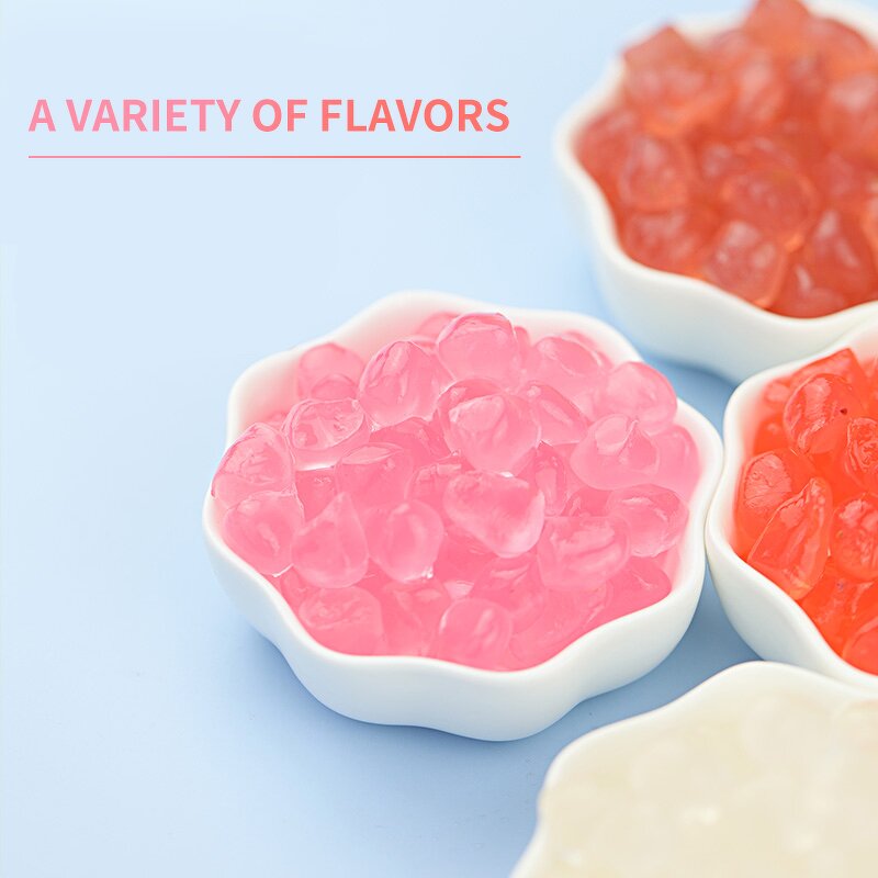 Konjac Jelly Ball Manufacturer - Brown Sugar Flavor 1kg Bag