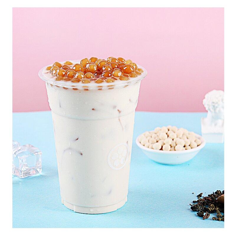 Tapioca Pearls Manufacturer - 1kg Big Black Golden Boba Ball Powder OEM