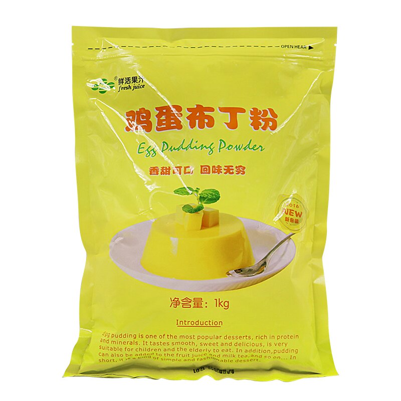 Egg Jelly Powder Manufacturer - Pudding Powder Sweet 1kg Bag
