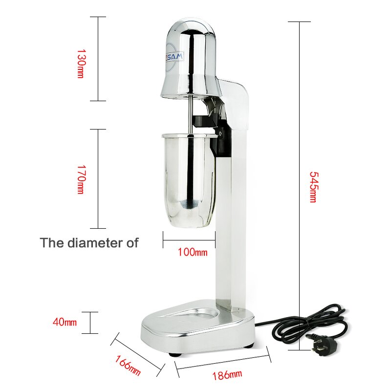 Milk Shaker Machine Manufacturer - Stainless Steel 304 Single Head
