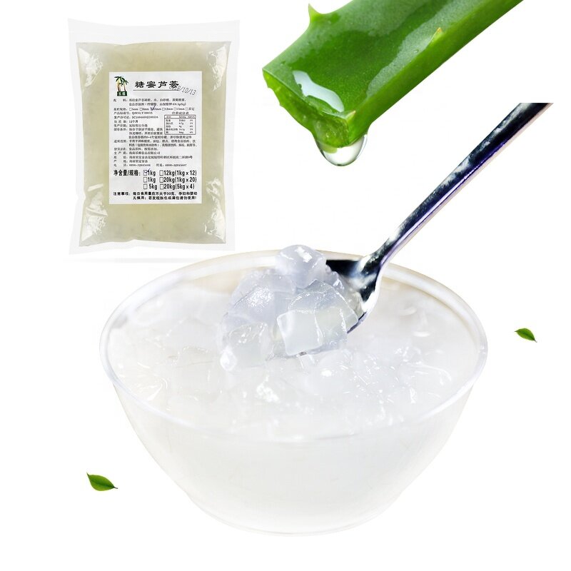 Aloe Jelly Supplier - Edible Sweet Bubble Tea Ingredients OEM
