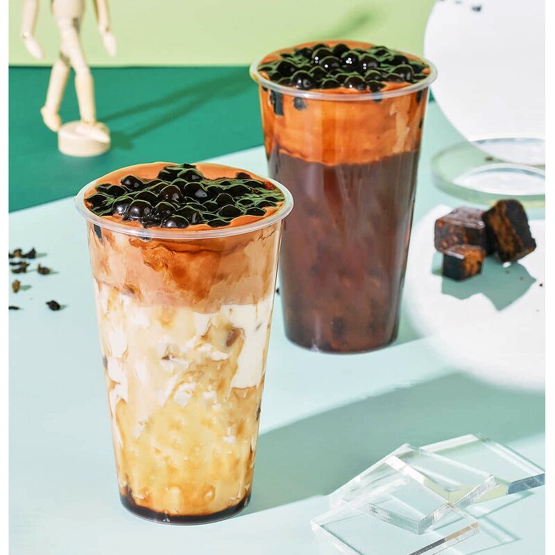 Tapioca Pearls Manufacturer - 1kg Big Black Golden Boba Ball Powder OEM