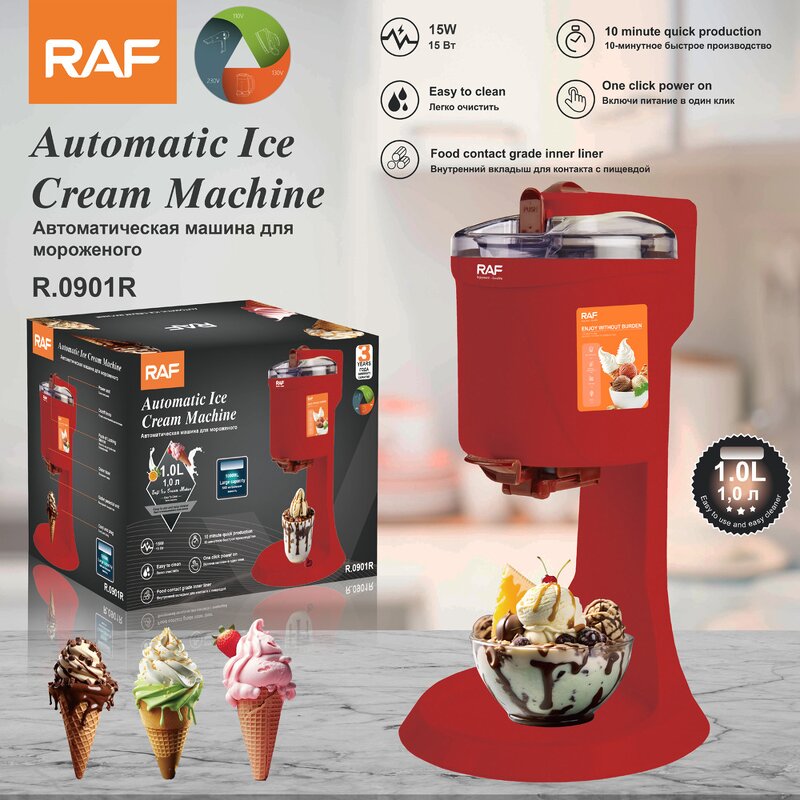 Ice Cream Machine Supplier - RAF Electric Full-Automatic Mini