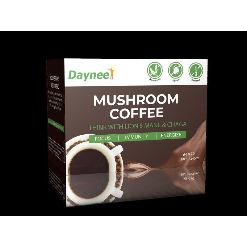 Mushroom Coffee Powder Supplier - Neutral Taste 100% Natural