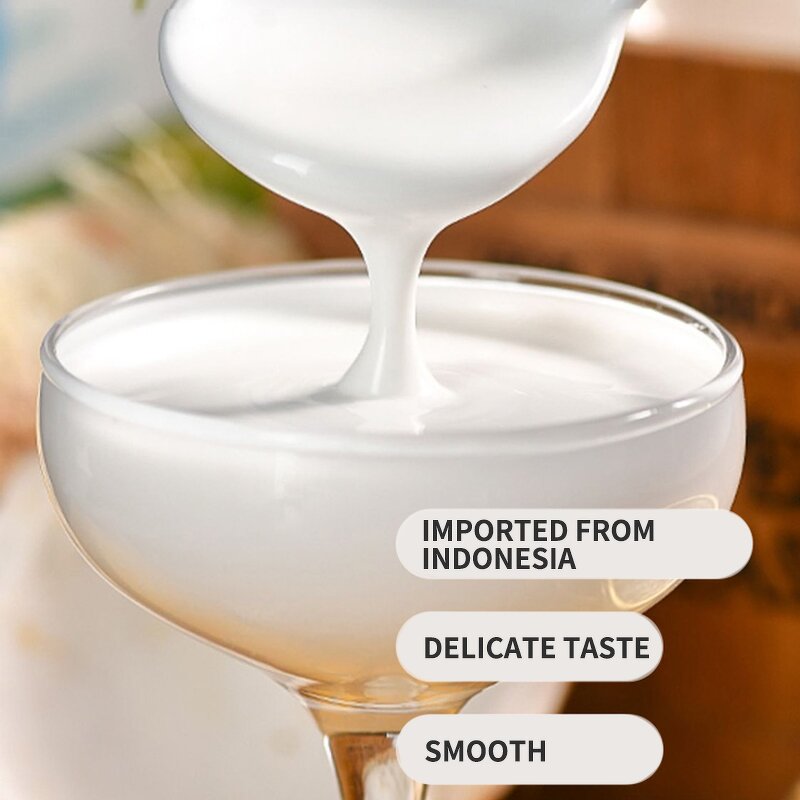 Coconut Milk Supplier - Kara Santan 1L Raw Coconut Cream