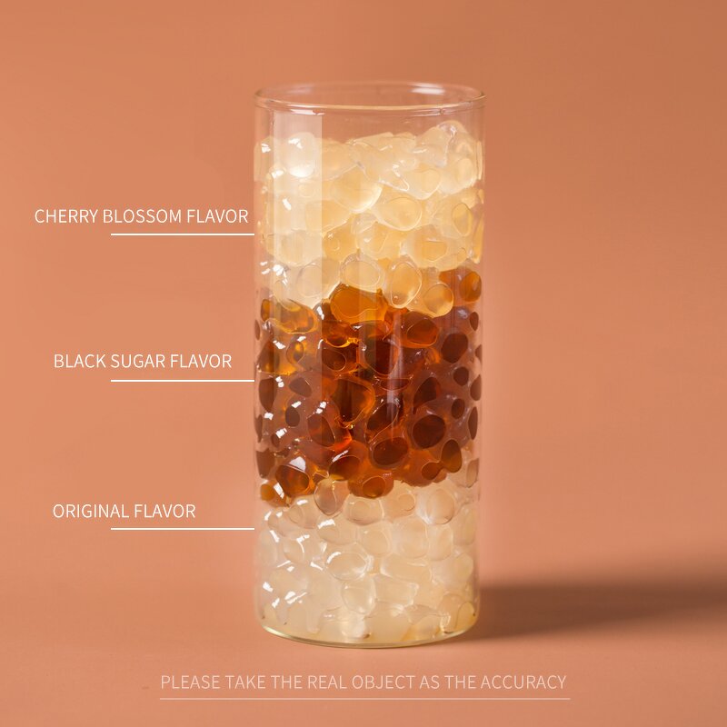 Konjac Jelly Ball Manufacturer - Brown Sugar Flavor 1kg Bag