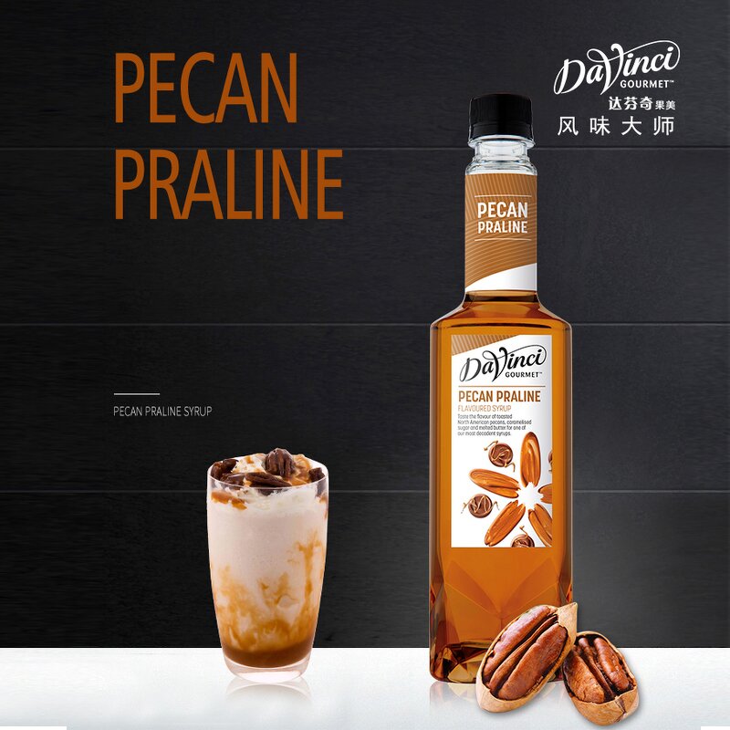Pecan Nut Syrup Manufacturer - Da Vinci Concentrated Coffee Syrup
