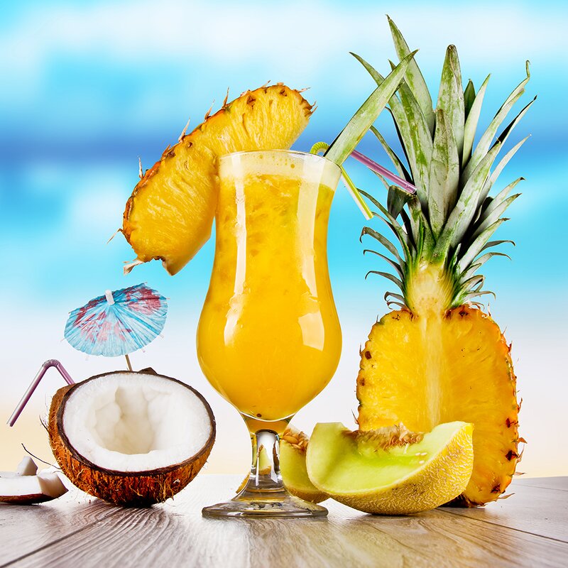 Pineapple Juice Manufacturer - 3kg Beverage Thick Pulp