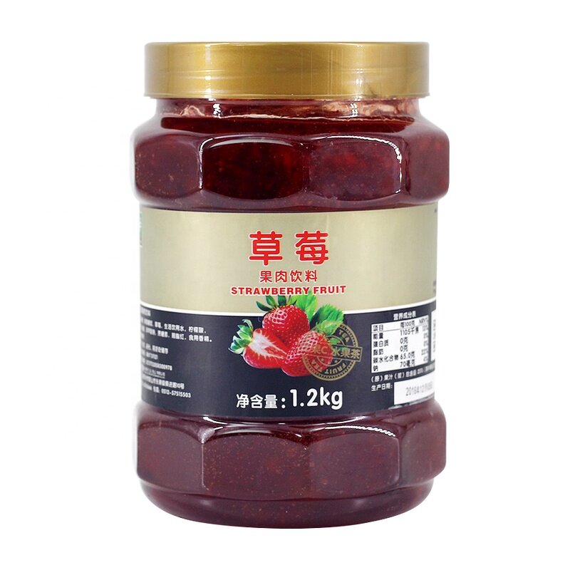 Strawberry Jam Supplier - Premium Fruit Puree 1.2kg