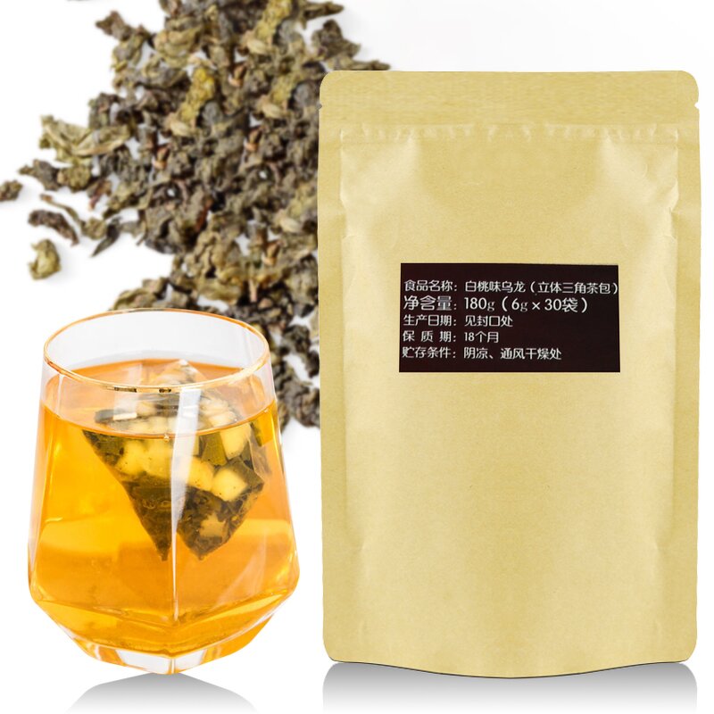 Triangle Tea Bag Manufacturer - Bangli Boutique White Peach Oolong