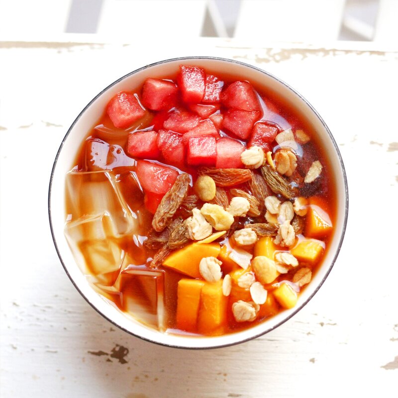 Grass Jelly Powder Supplier - White Bubble Tea Ingredients 500g