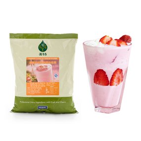 Strawberry Milk Shake Powder Supplier - Milk Tea Ingredient