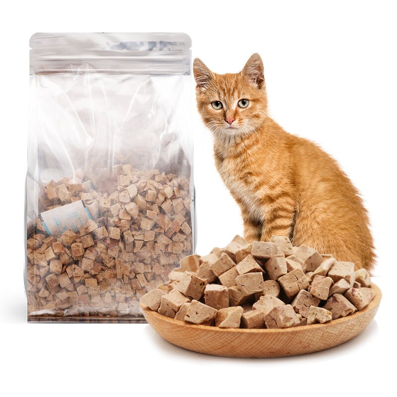 Freeze Dried Salmon Pet Food Supplier - OEM Private Label for Dog Cat
