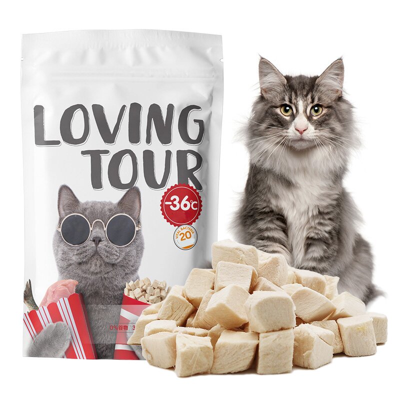 Freeze Dried Salmon Pet Food Supplier - OEM Private Label for Dog Cat