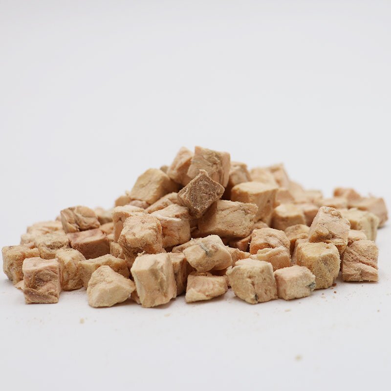Freeze Dried Salmon Cubes Manufacturer - High Quality Pet Food and Treats