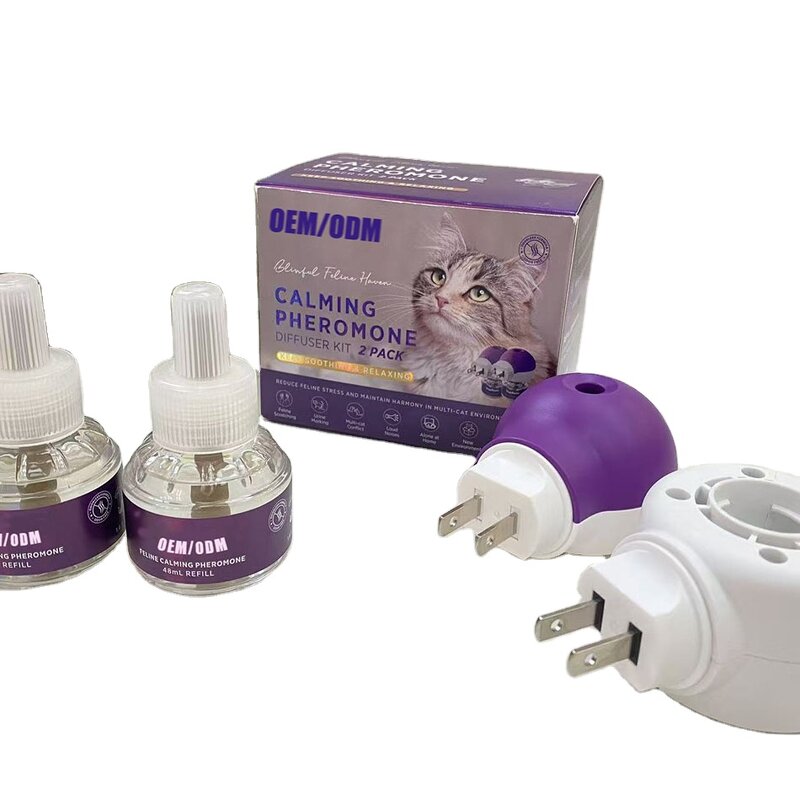 Cat Calming Diffuser Supplier - 48ml 2025 Natural Anti-Stress