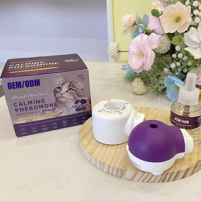 Cat Calming Pheromone Diffuser Supplier - Modern Anti-Stress Plastic