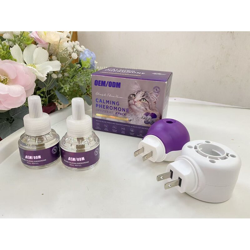 Cat Pheromone Diffuser Manufacturer - for Calming Relief 1+1 Refills