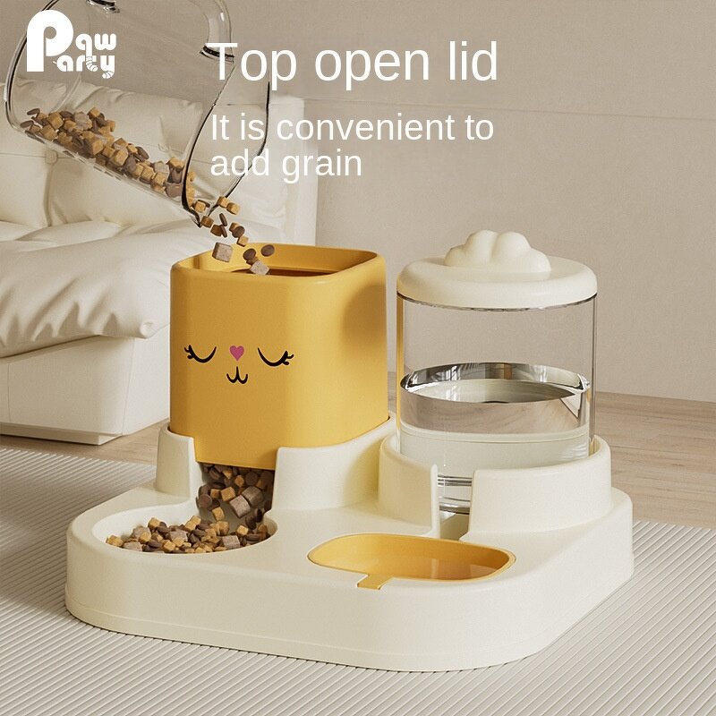 Automatic Pet Feeder Supplier - Double Bowl Drinking Bowl 4L Capacity