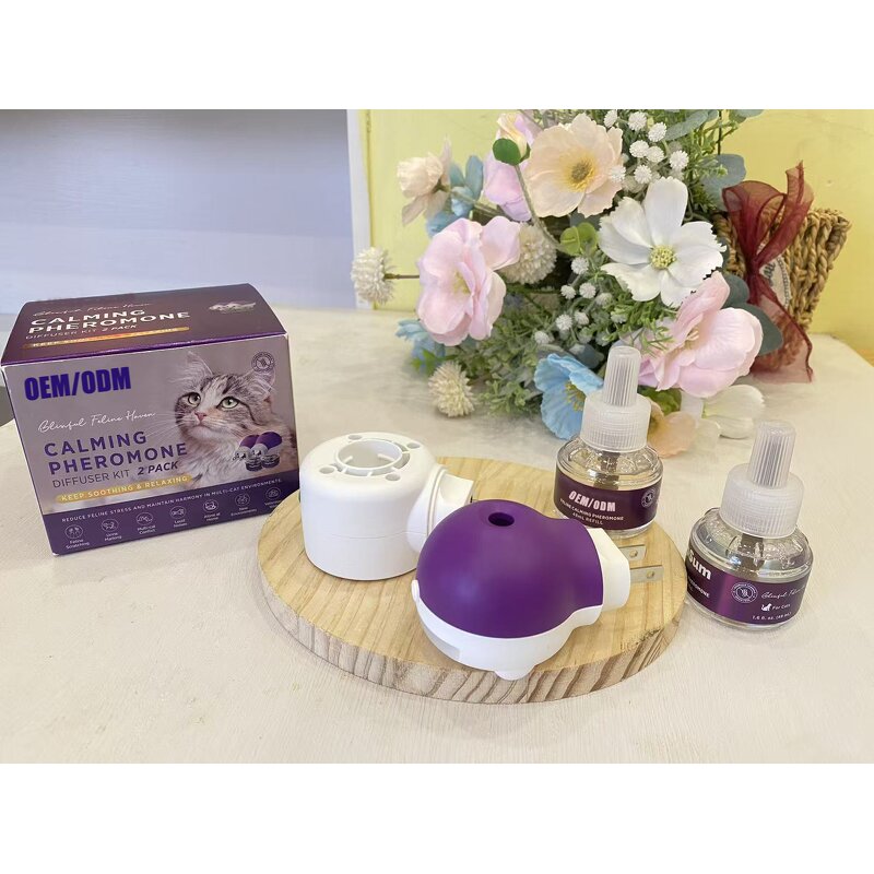 Cat Pheromone Diffuser Manufacturer - for Calming Relief 1+1 Refills