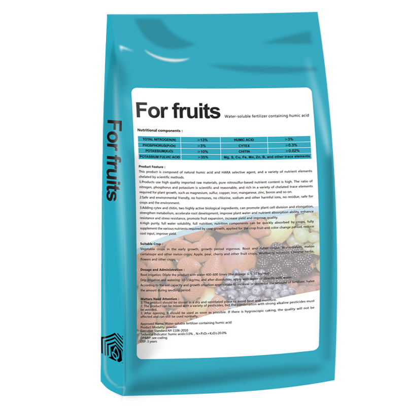 Seaweed Humic Acid Fertilizer Manufacturer - Organic Water Soluble Powder