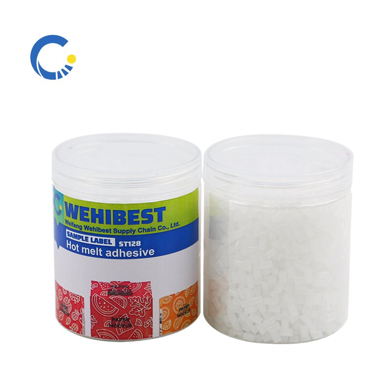 Hot Melt Adhesive Supplier - HP128 White Particles for Food Packaging Environmentally Friendly
