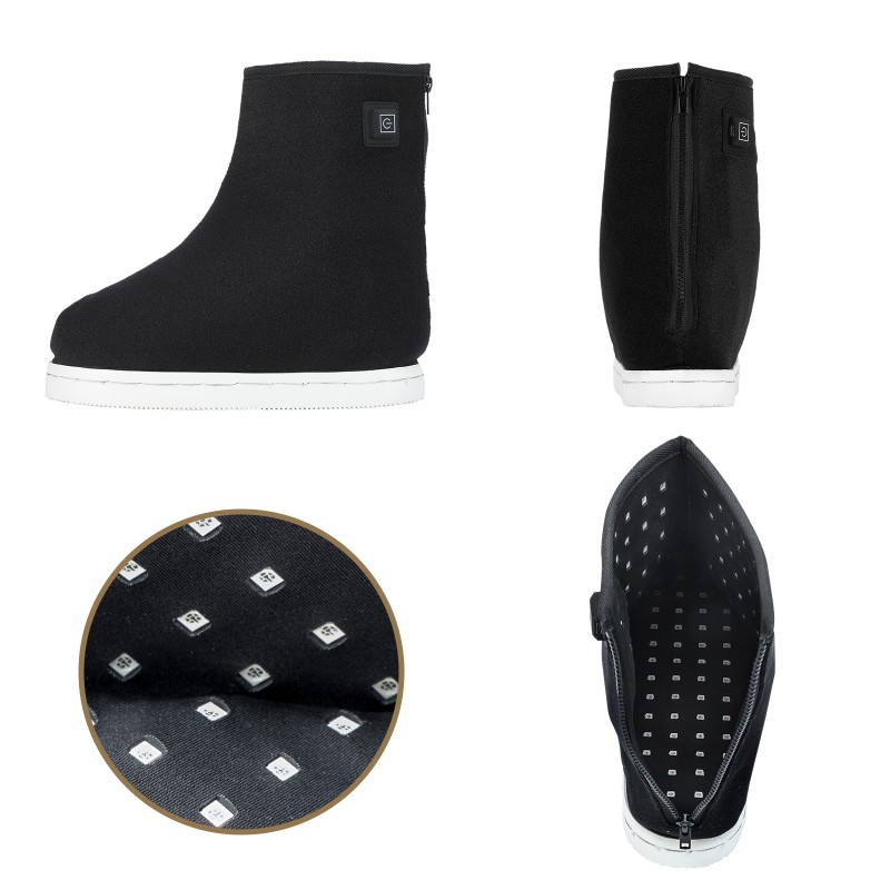 Built-in Battery Red Near Infrared Light Therapy Customized logo Infrared Light Therapy Boot Led Light Therapy Shoe for Home Use