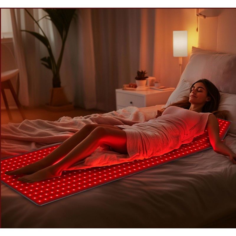 Wholesale Wearable 660nm 850nm LEDs Infared Red Light Therapy Pad Smart Mats With Timer