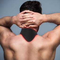 For kinreen KR64 Wrap Home Neck Belt with Red Infrared Lights (850nm & 660nm) for Neck/Throat Pain Relief-USB Powered