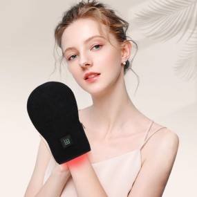 Kinreen Led Light Therapy Device 660nm 850nm Infrared Light Therapy Built-in Battery Gloves for Hand Care