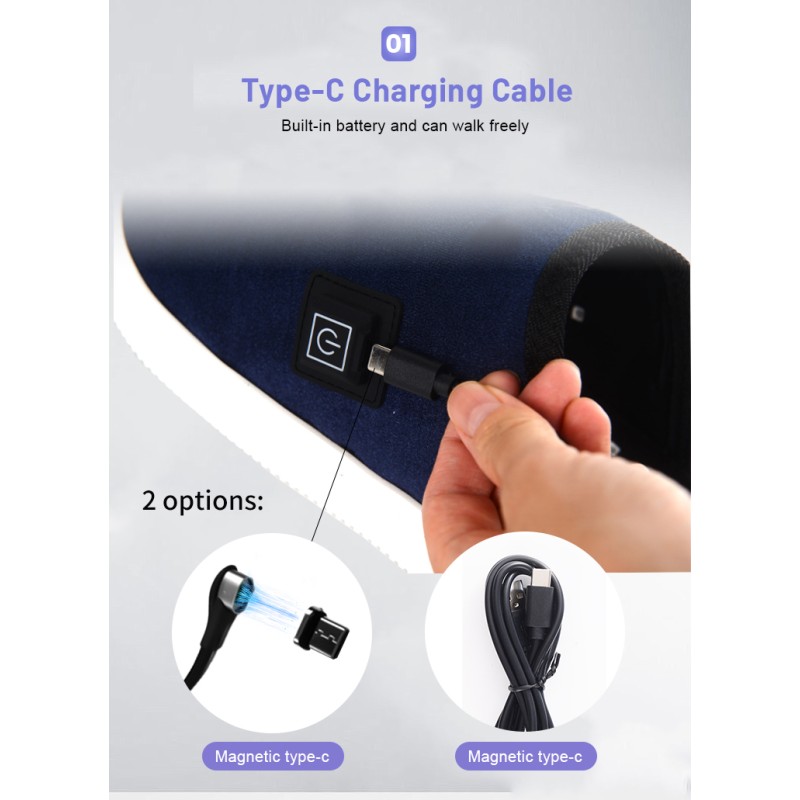 Led Infrared Pain Relief 850nm Red Light Therapy Shoes