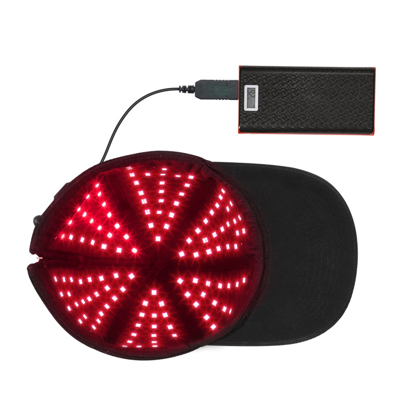 Kinreen Red Light Treatment Cap  630nm 850nm 940nm Red Light Therapy Helmet