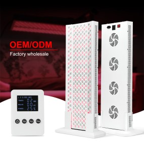 Kinreen Infrared Red LED Light Therapy  Panel 630nm 660nm 810nm 830nm 850nm Red Light Therapy Panel Can Customize Logo