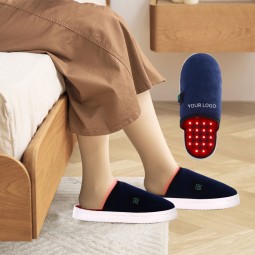 660nm 890nm Red Infrared Light Therapy Foot Pain Ankle Slipper Red Light Therapy Slipper Shoes