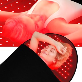 OEM ODM Red Light Therapy Pad Near Infrared Light Therapy Blanket 660nm 850nm Red Light Therapy Mat for Pain Relief