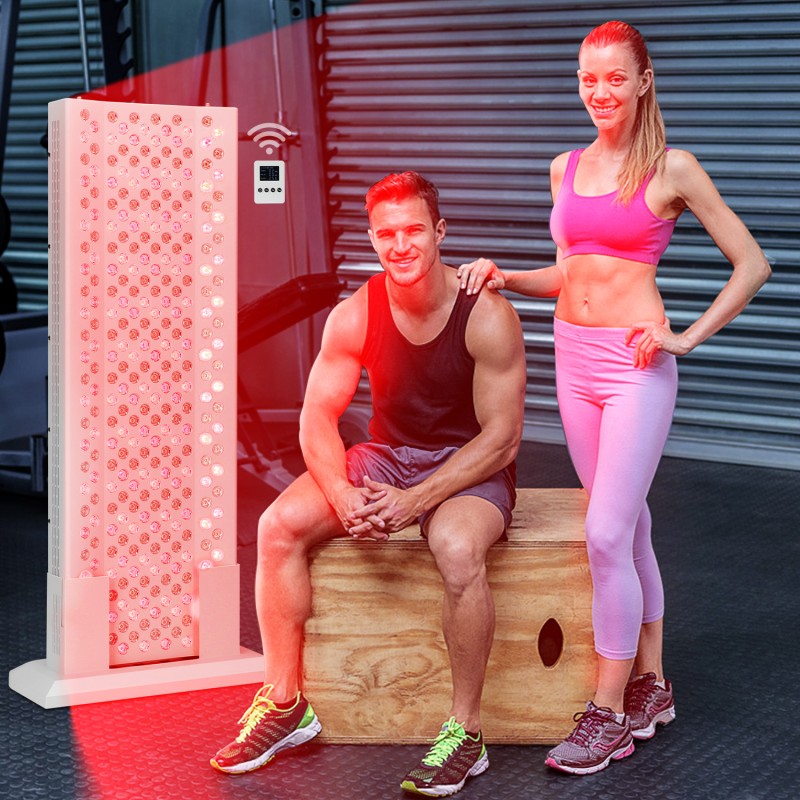 Kinreen1500W  Led Light Therapy Panel 630nm 660nm 810nm 830nm 850nm Red Light Therapy Panel  Full Body With Remote Control