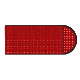 OEM/ODM Single Red Near Infrared 660nm 850nm Mat LED Light Therapy Sleeping Pad
