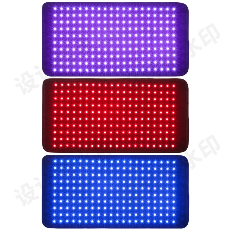 Home Use Beauty Physiotherapy Equipment Flexible Adjustment Desktop Facial Physiotherapy Red Near Infrared Light Red Light Belt