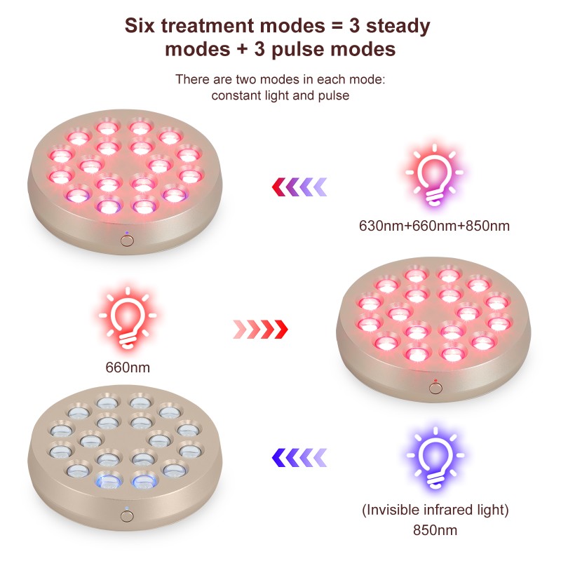 Home Use Beauty Equipment Muscle Recovery Pdt Platinum Led Red Light Therapy for Lips