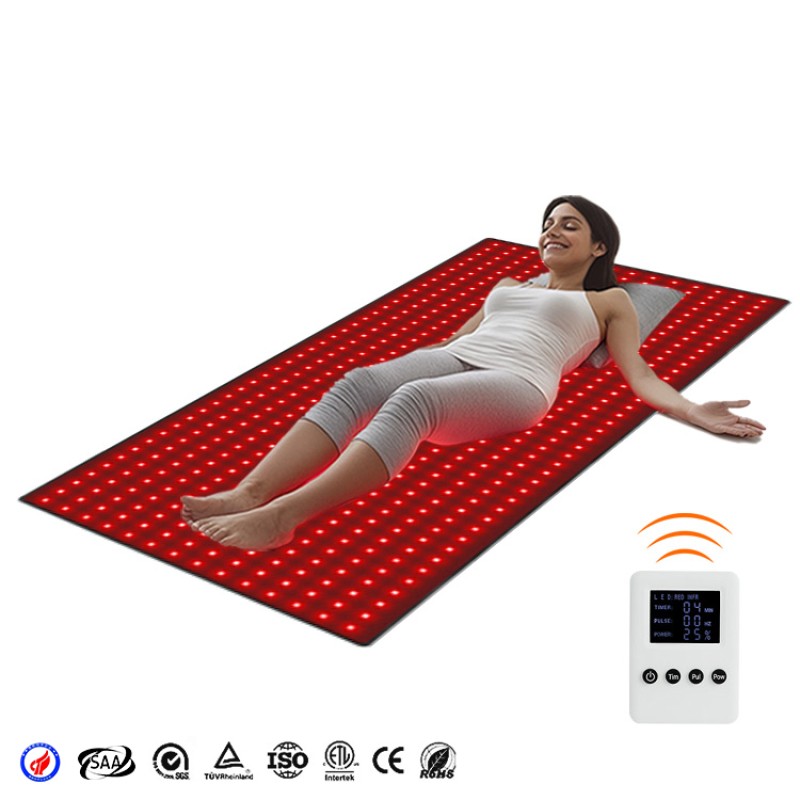 Home, Yoga, and Spa Red Light Therapy Mat & Double-Sided Therapy Sleeping Bag - Special September Offer