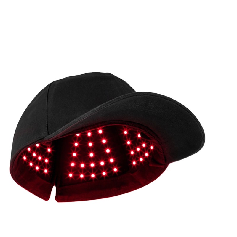 Kinreen 660 850 940nm Light Red Therapy Pulsed Infrared Therapy Light Cap for Hair