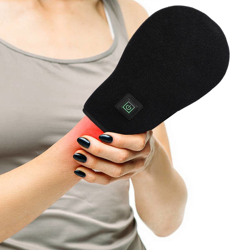 ODM/OEM New Online Red Near Infrared Light Therapy Gloves 660nm 850nm Built-in Battery LED Light Device for Hands Care